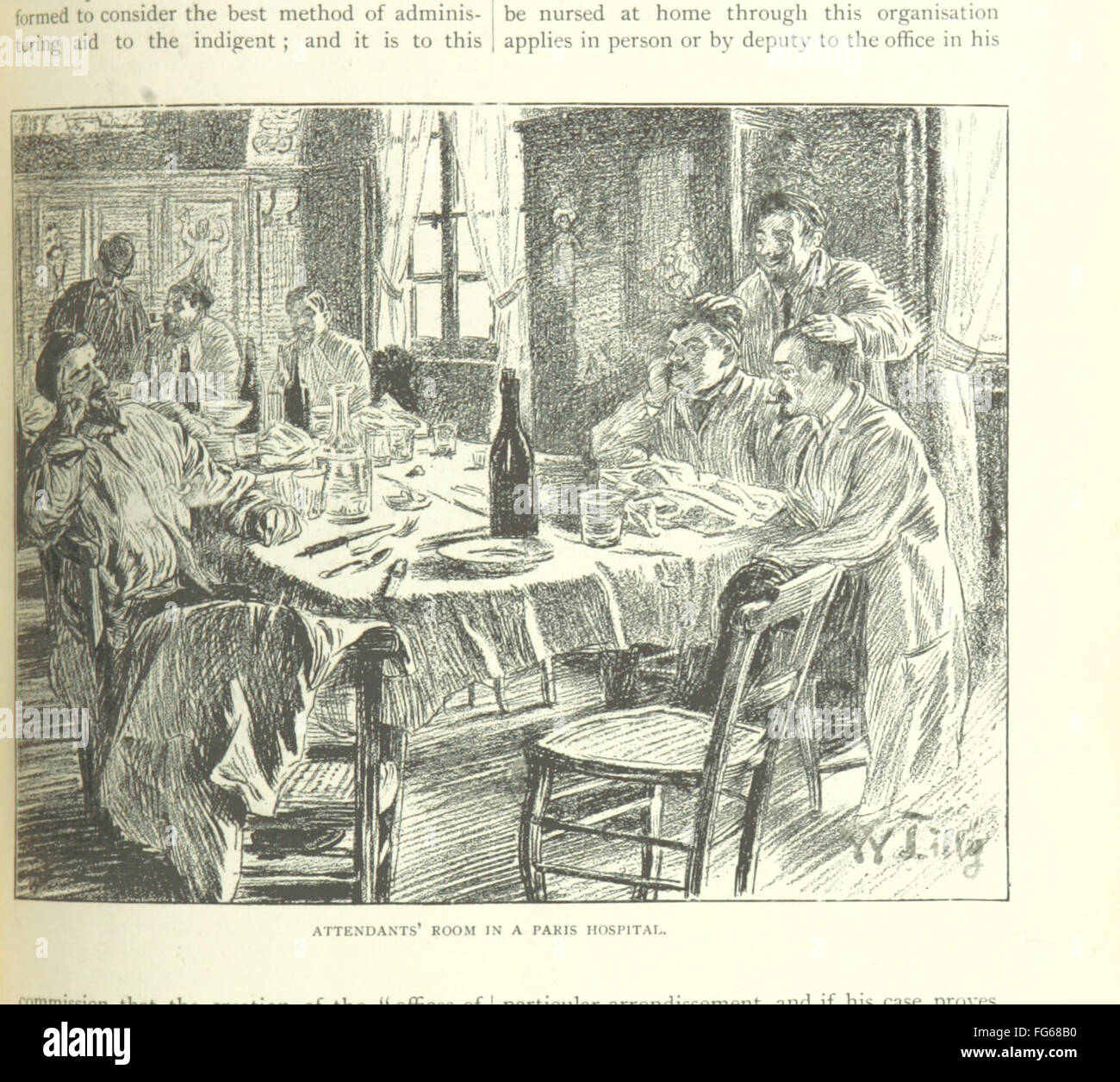 Questo libro illustrato del XIX secolo, "Parigi vecchia e nuova", offre uno sguardo storico a Parigi, con schizzi, mappe e descrizioni dettagliate dell'evoluzione e della cultura della città. Foto Stock