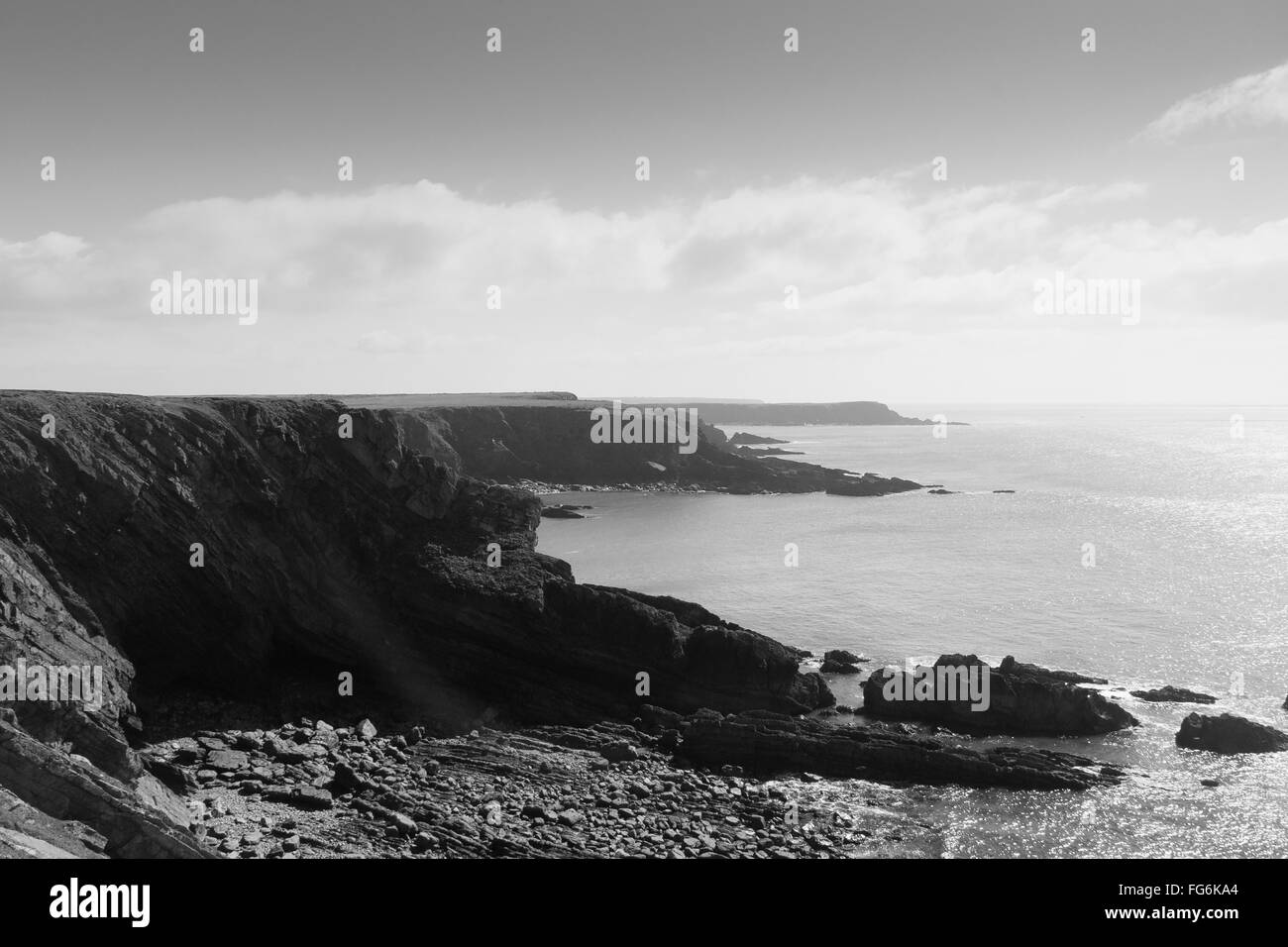 Martins Haven in Galles del Sud Foto Stock