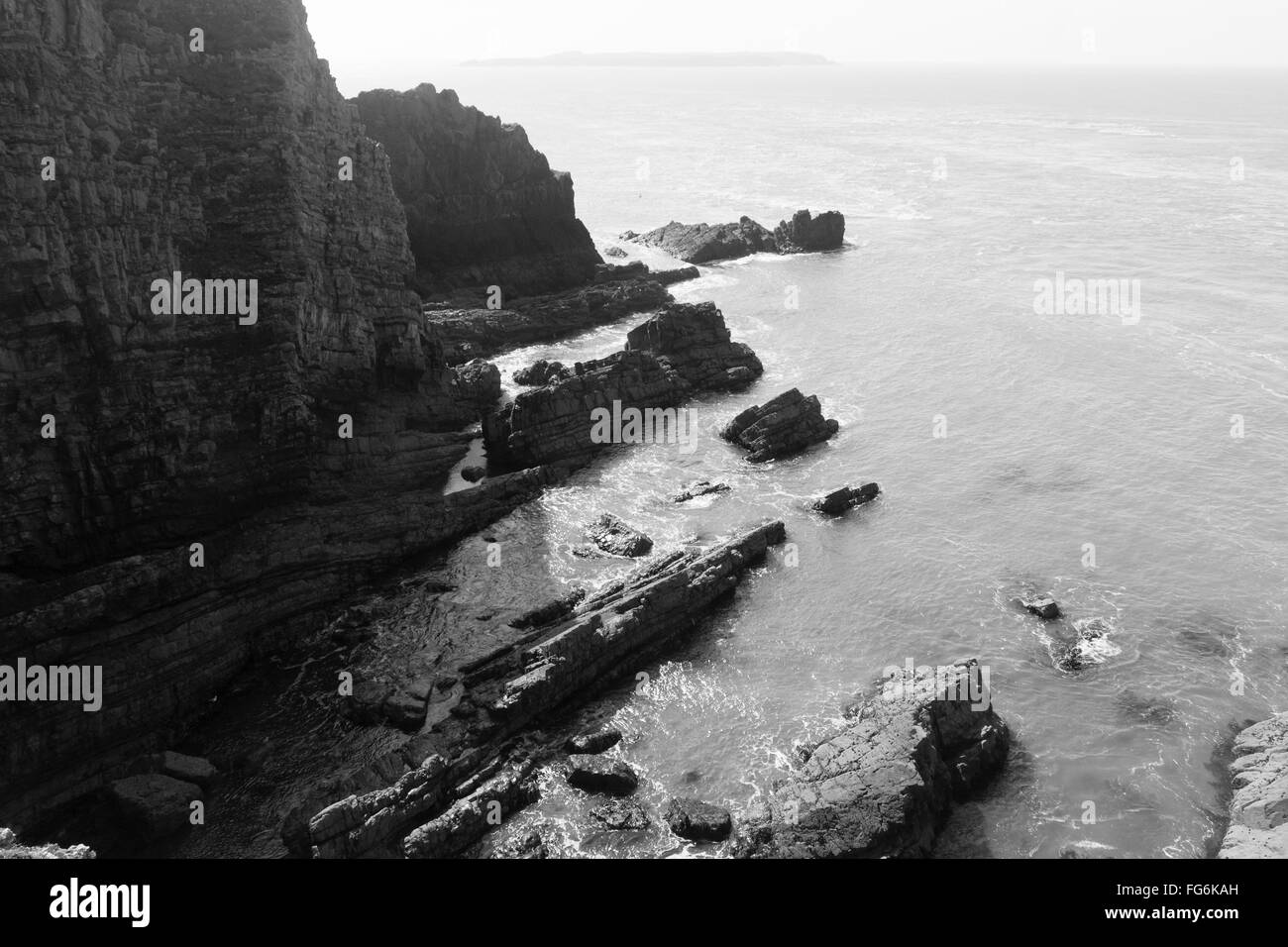 Martin's Haven in Galles del Sud Foto Stock