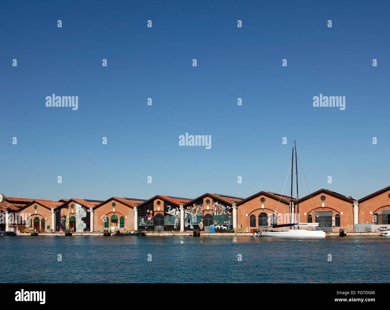 Geografia / viaggi, Italia, Veneto, Venezia, Castello trimestre, Arsenale, dock, Additional-Rights-Clearance-Info-Not-Available Foto Stock