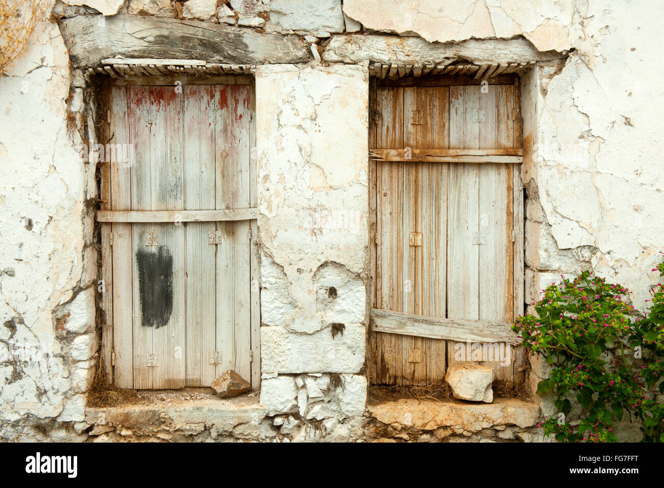 Griechenland, Kreta, Fourni nördlich von Neapoli, altes Dorfhaus Foto Stock