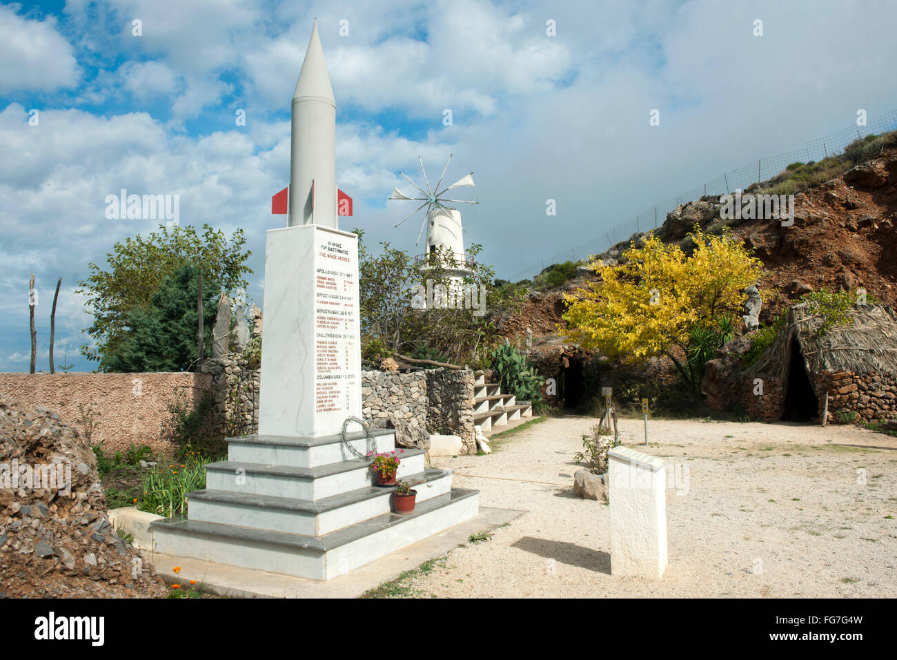 Griechenland, Kreta, Lassithi, Homo Sapiens Museum bei Kera Foto Stock