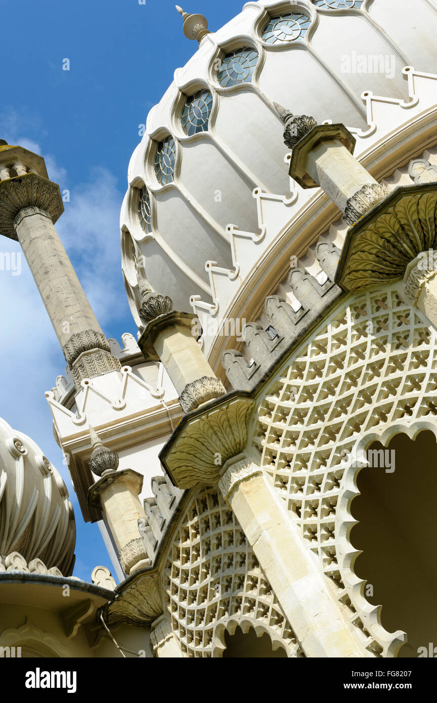 Brighton Royal Pavilion, Brighton East Sussex, England, Regno Unito Foto Stock