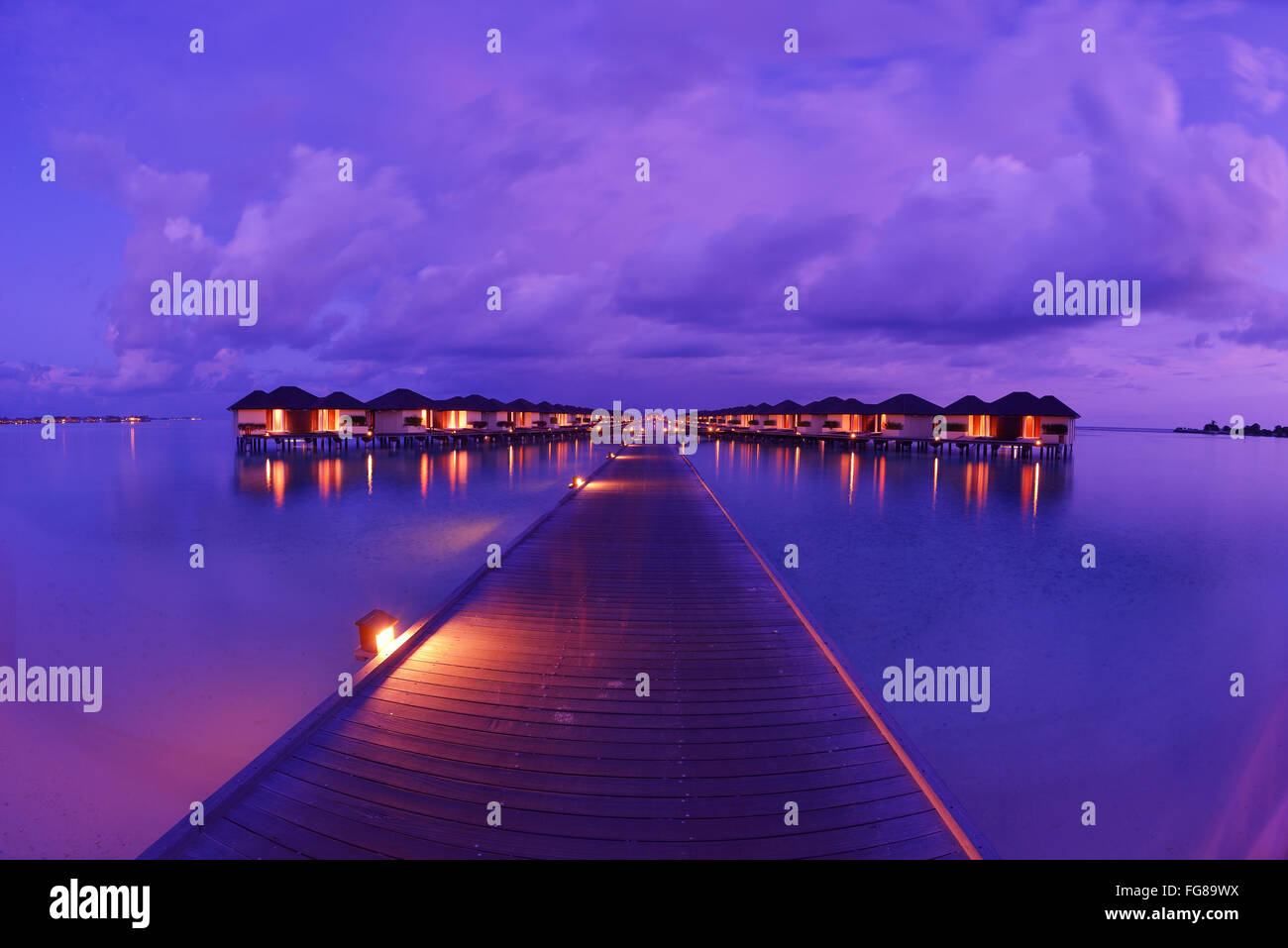 spiaggia tropicale Foto Stock