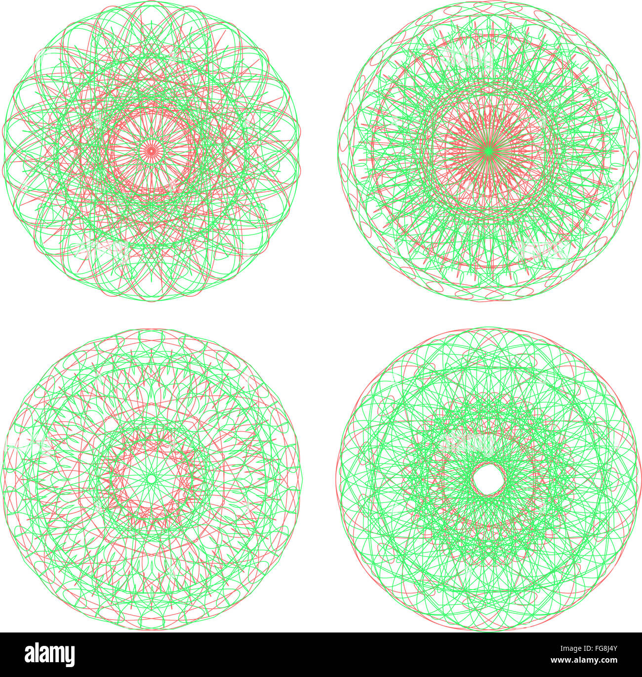 Colore immagine ornamentali. utilizzare per la progettazione e la decorazione Foto Stock