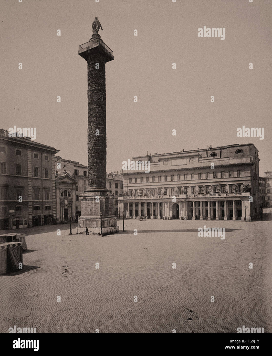 Roma nel tardo XIX secolo Foto Stock