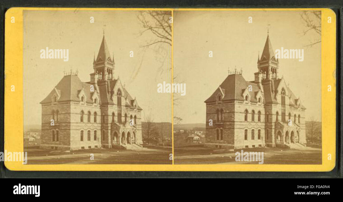 Walker Hall di Lovell, J. L. (John Lyman), 1825-1903 Foto Stock