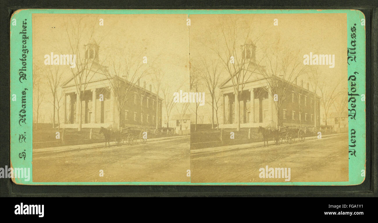 Bristol County Courthouse, da Adams, S. F., 1844-1876 Foto Stock