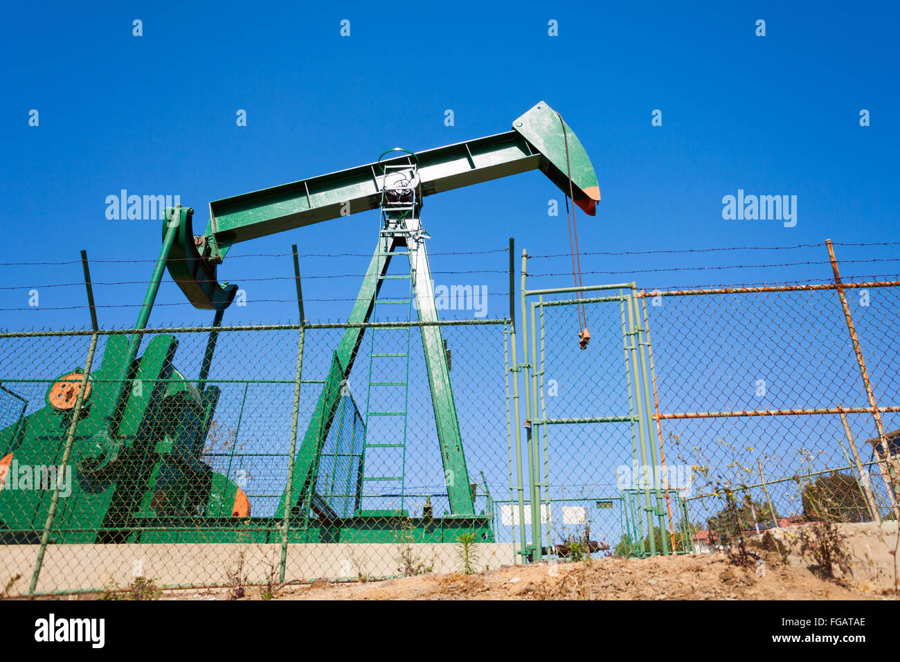 Concetto di risorse energetiche negli Stati Uniti Foto Stock