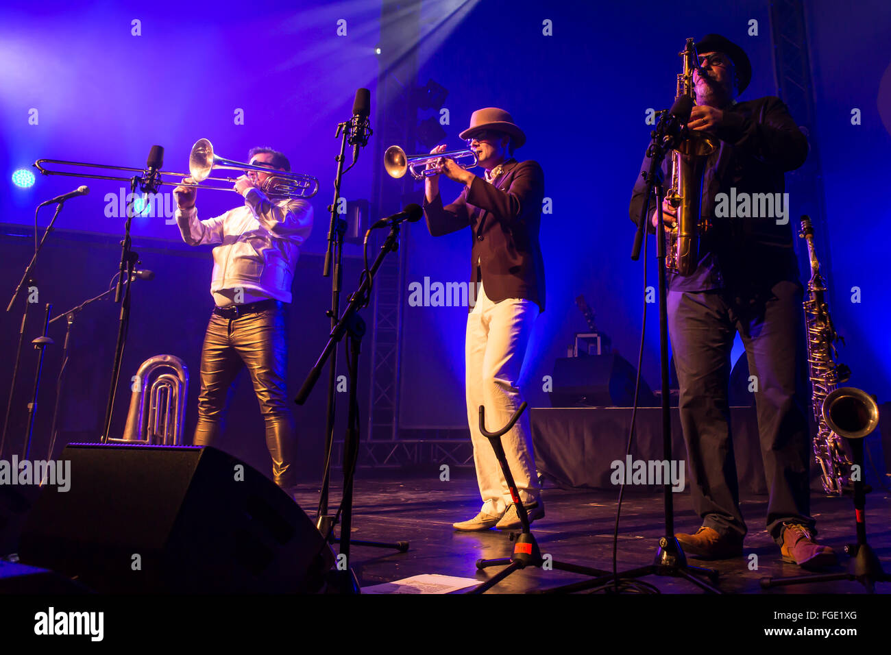 Fat Freddy scende Foto Stock