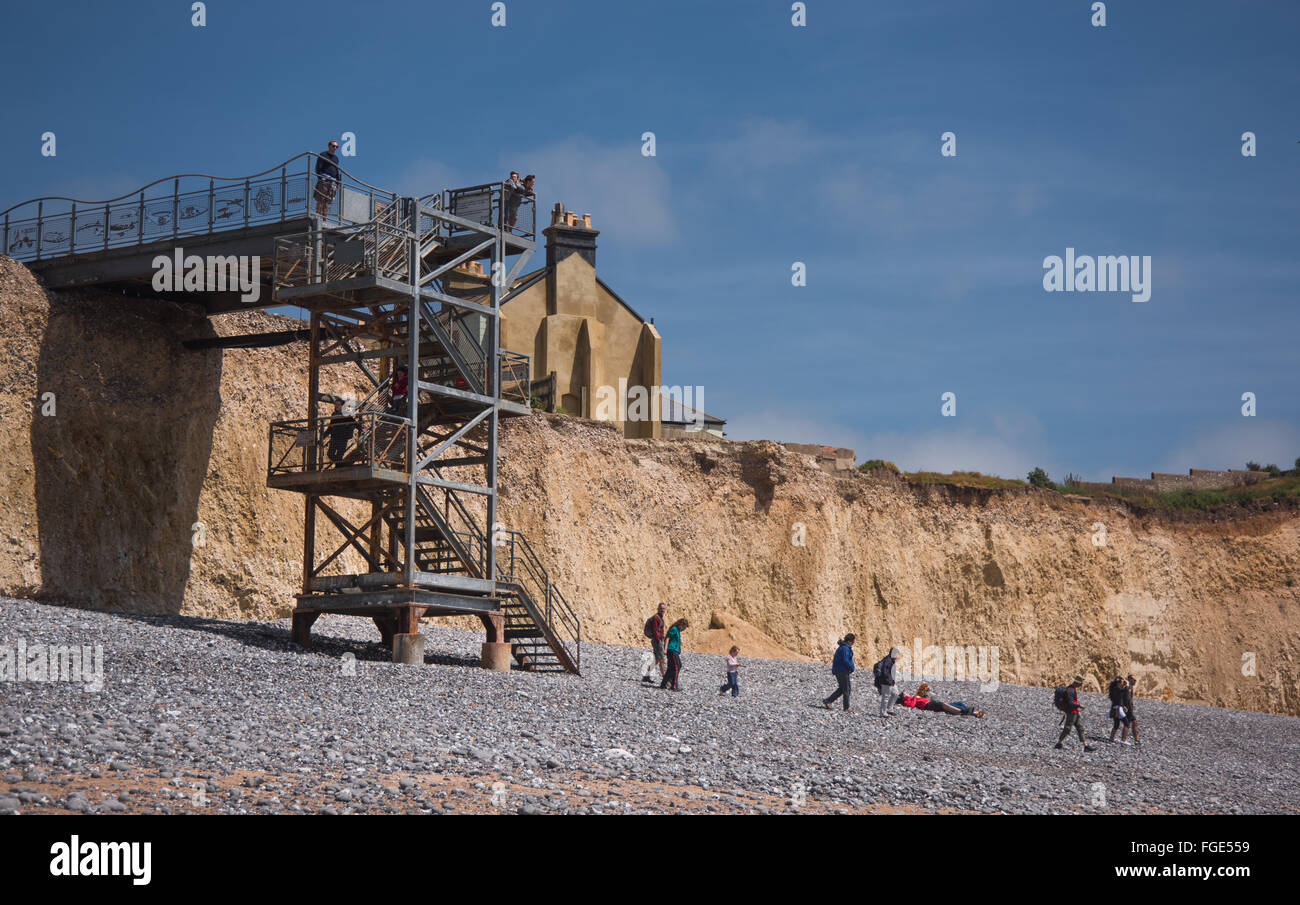 Birling Gap, East Sussex ,England Regno Unito. Foto Stock