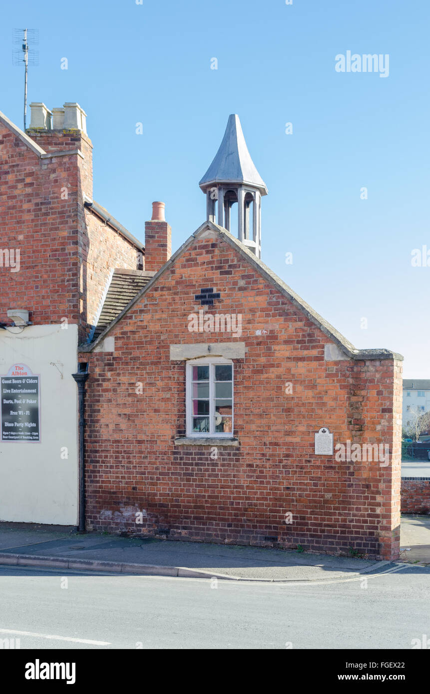 L'ultimo edificio del bestiame Auction House in Tewkwsbury Foto Stock