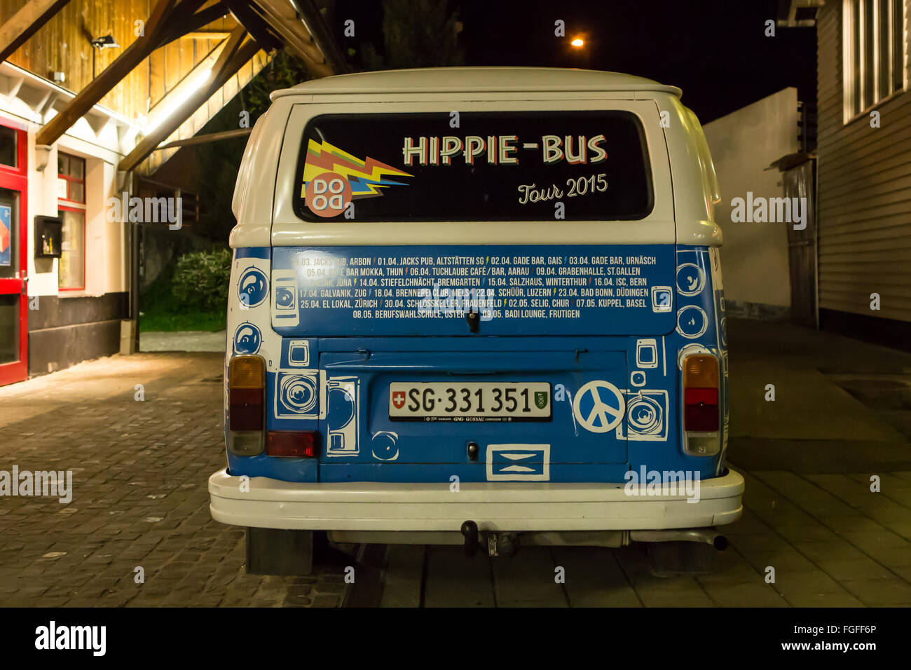 Dodo Hippie Bus Foto Stock