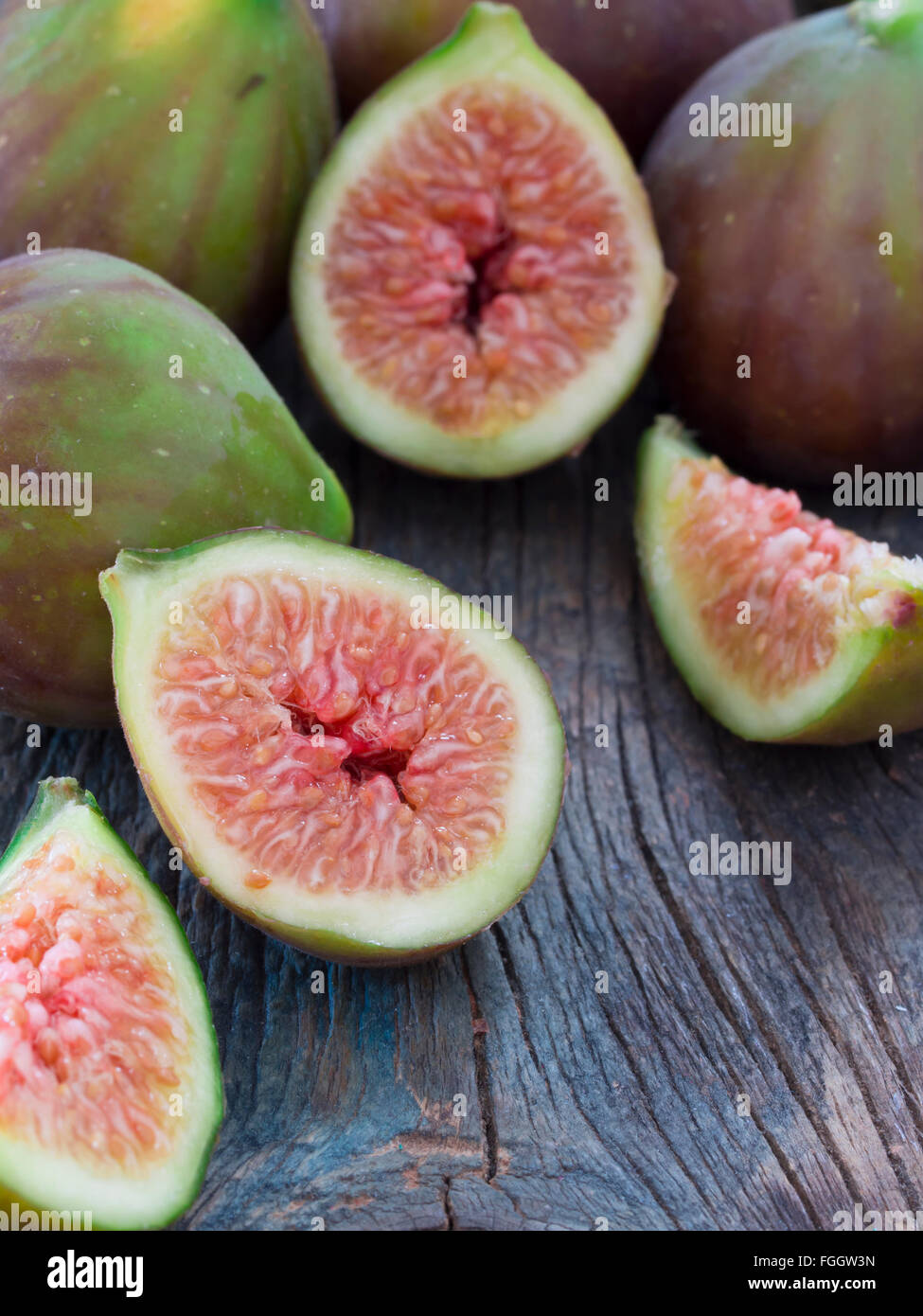 buon gusto fichi Foto Stock