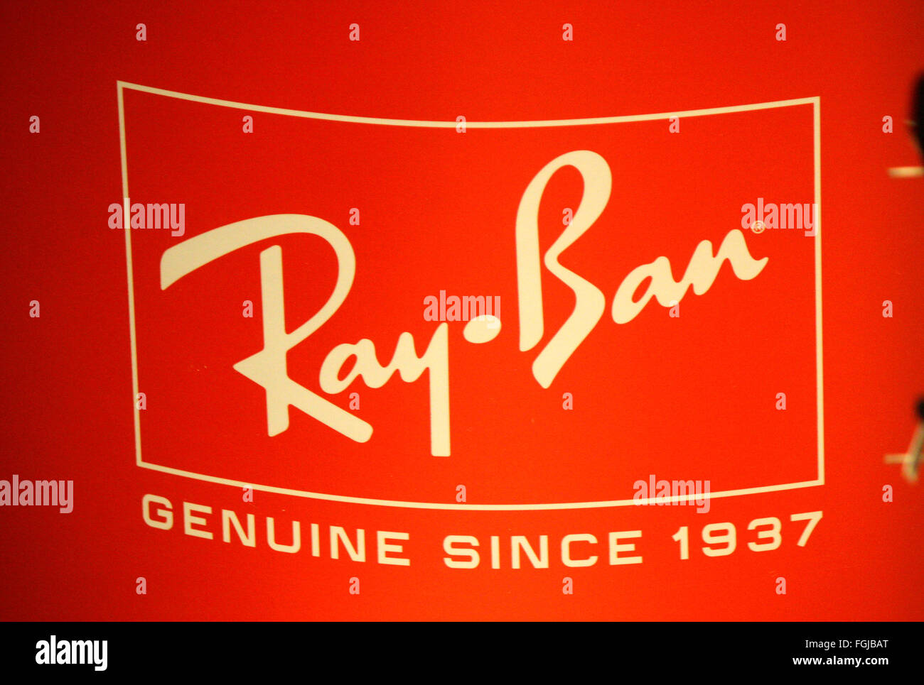 Markenname: 'Ray Ban', Berlino. Foto Stock