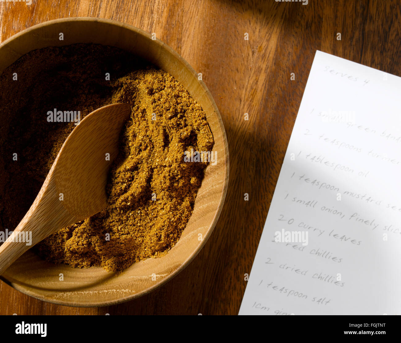 Garam Masala spice Foto Stock