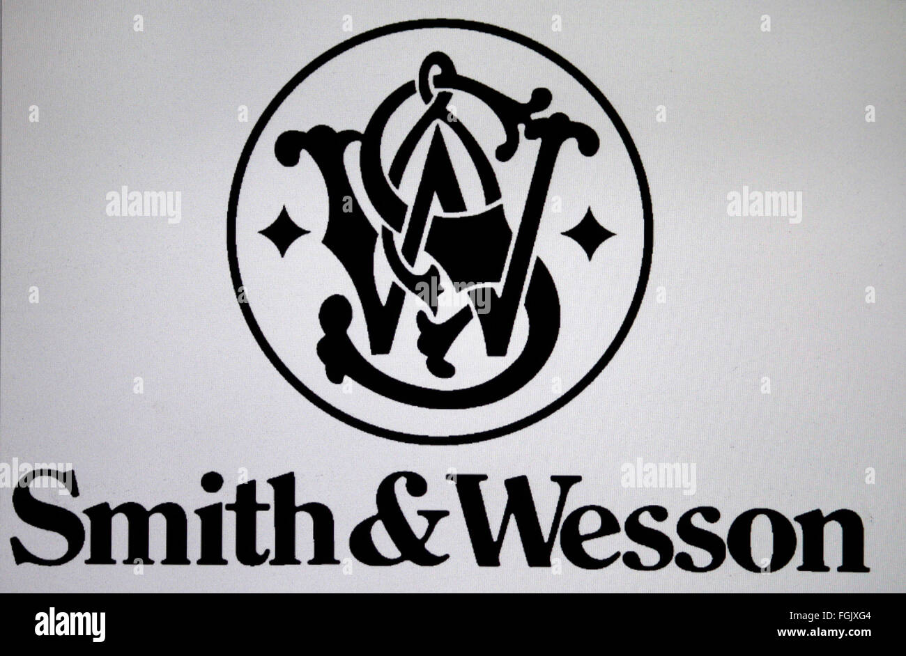 Markenname: 'Smith e Wesson', Berlino. Foto Stock