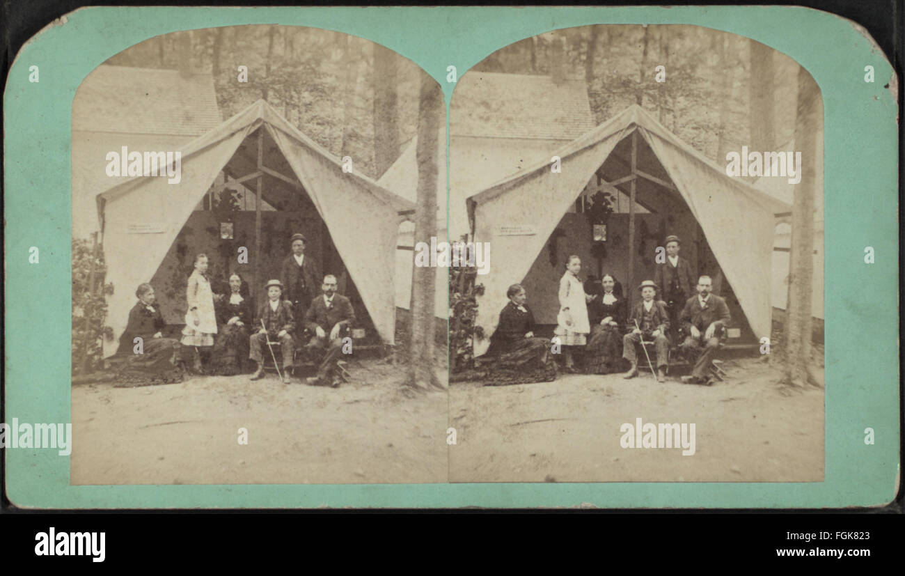 Hepworths tenda, Trenton Campeggio, da Doonan & Co. Foto Stock