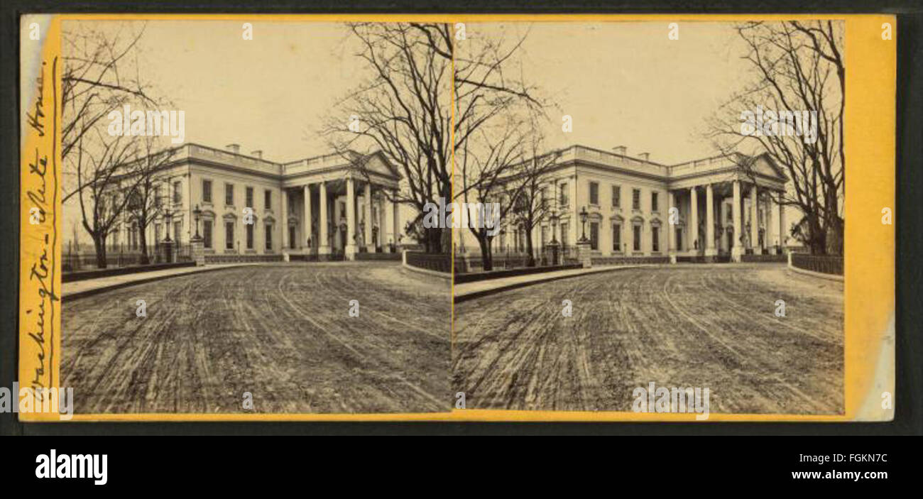White House, da G. D. Wakely Foto Stock