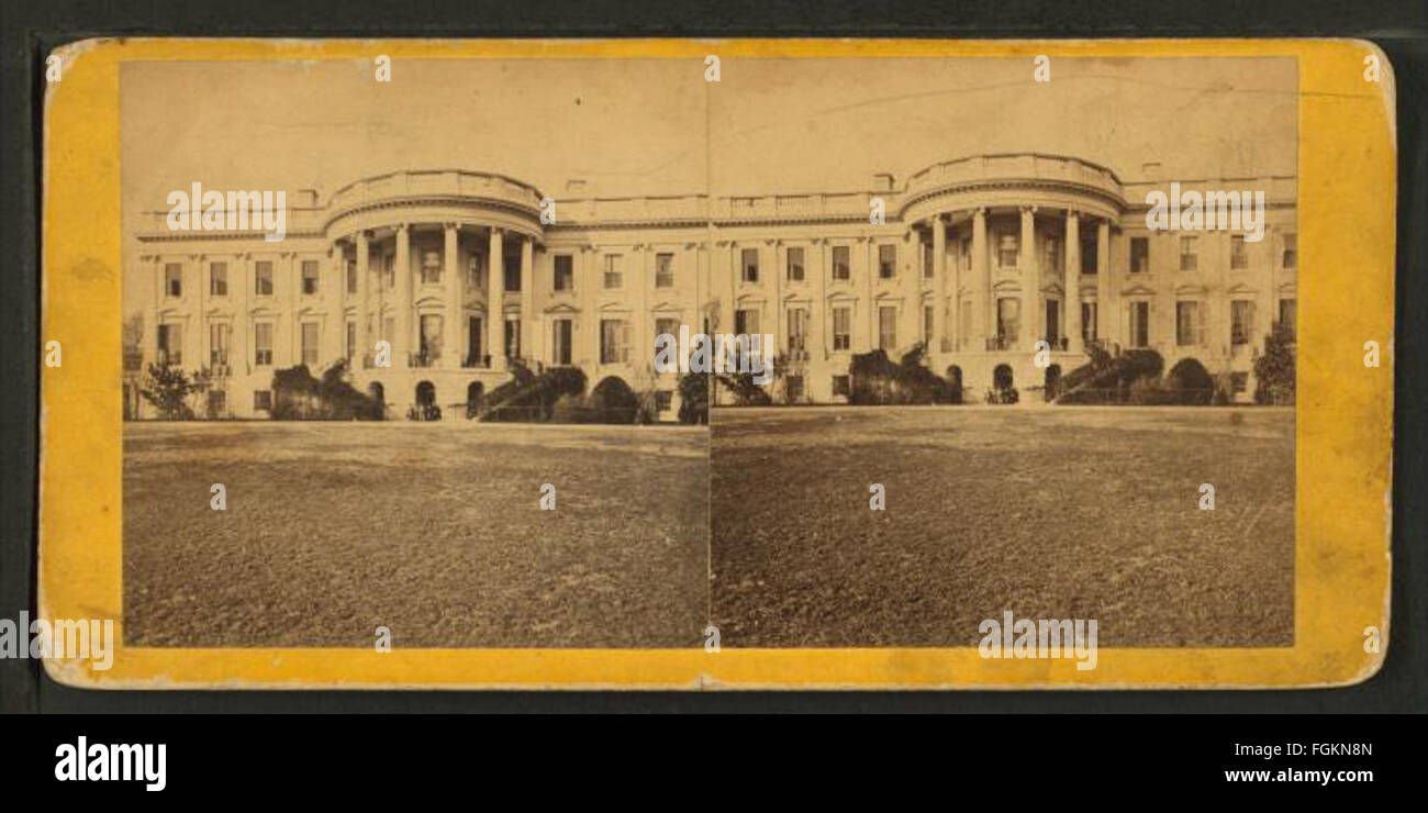 White House, da G. D. Wakely 3 Foto Stock