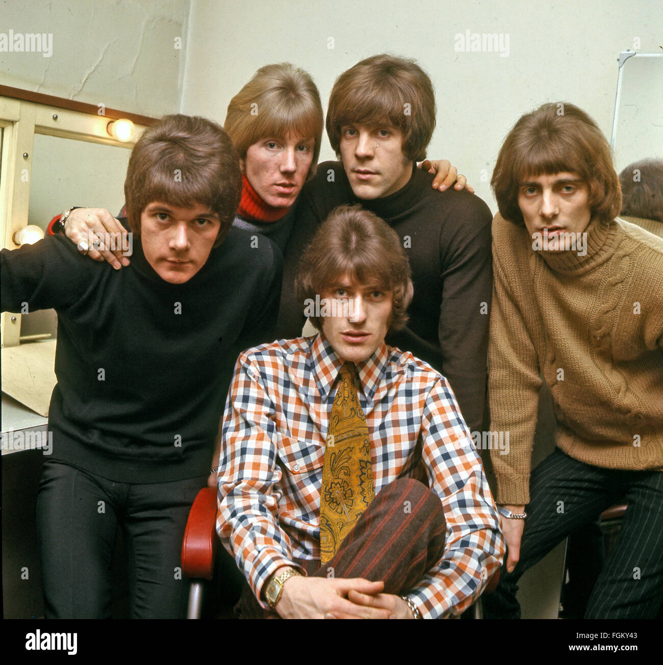 DAVE DEE, letargico, BEAKY, Mick & TICHÎT REGNO UNITO gruppo pop nel 1966. Da sinistra: letargico, Ticl3, Beaky, Dave Dee, Mick Foto Stock