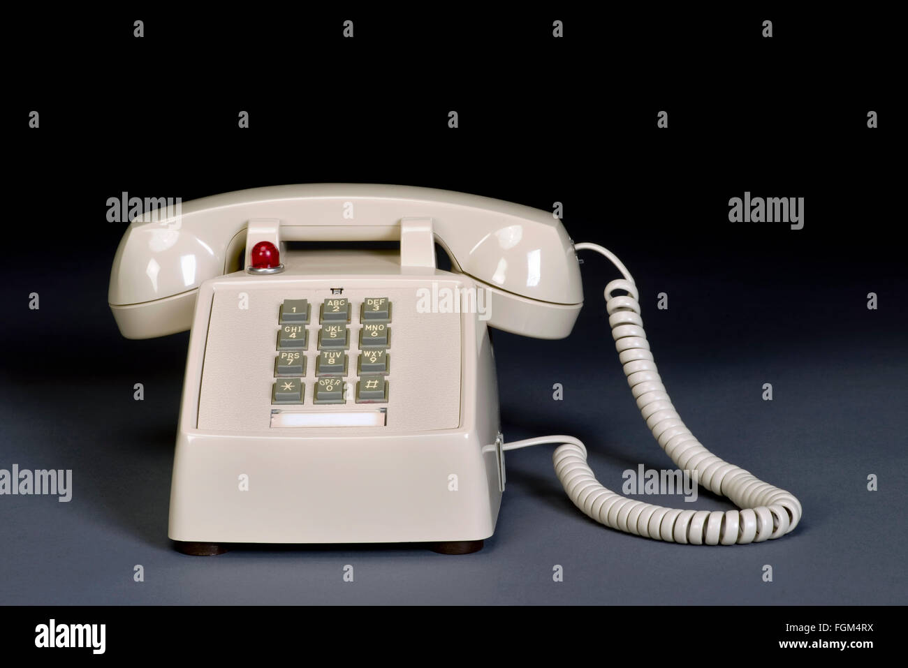 Call me con questo hot line pad touth telefono. Foto Stock