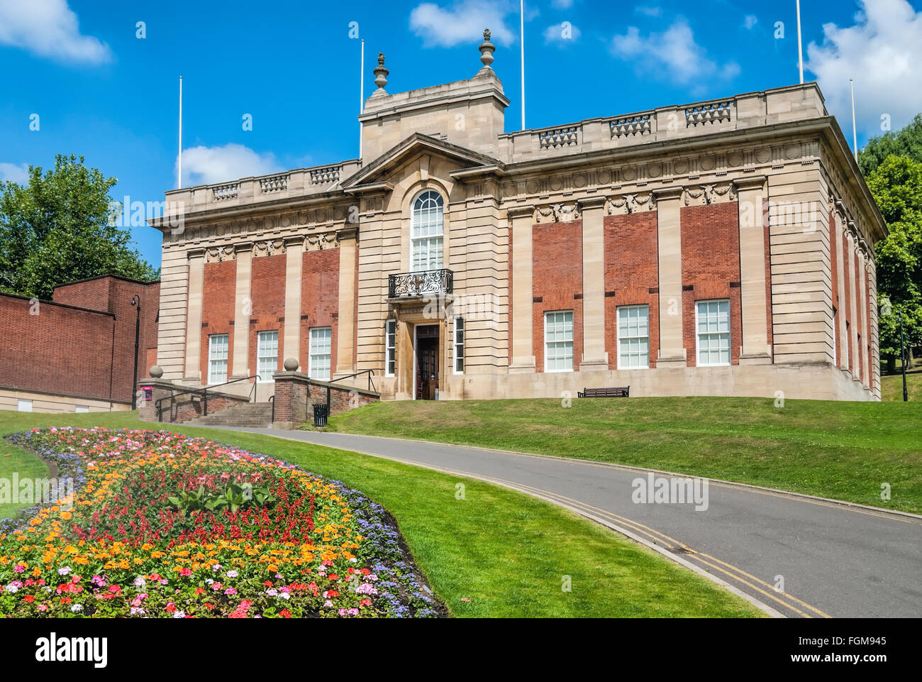 Usher Art Gallery, parte del Collection Museum di Lincoln, Lincolnshire, Inghilterra Foto Stock