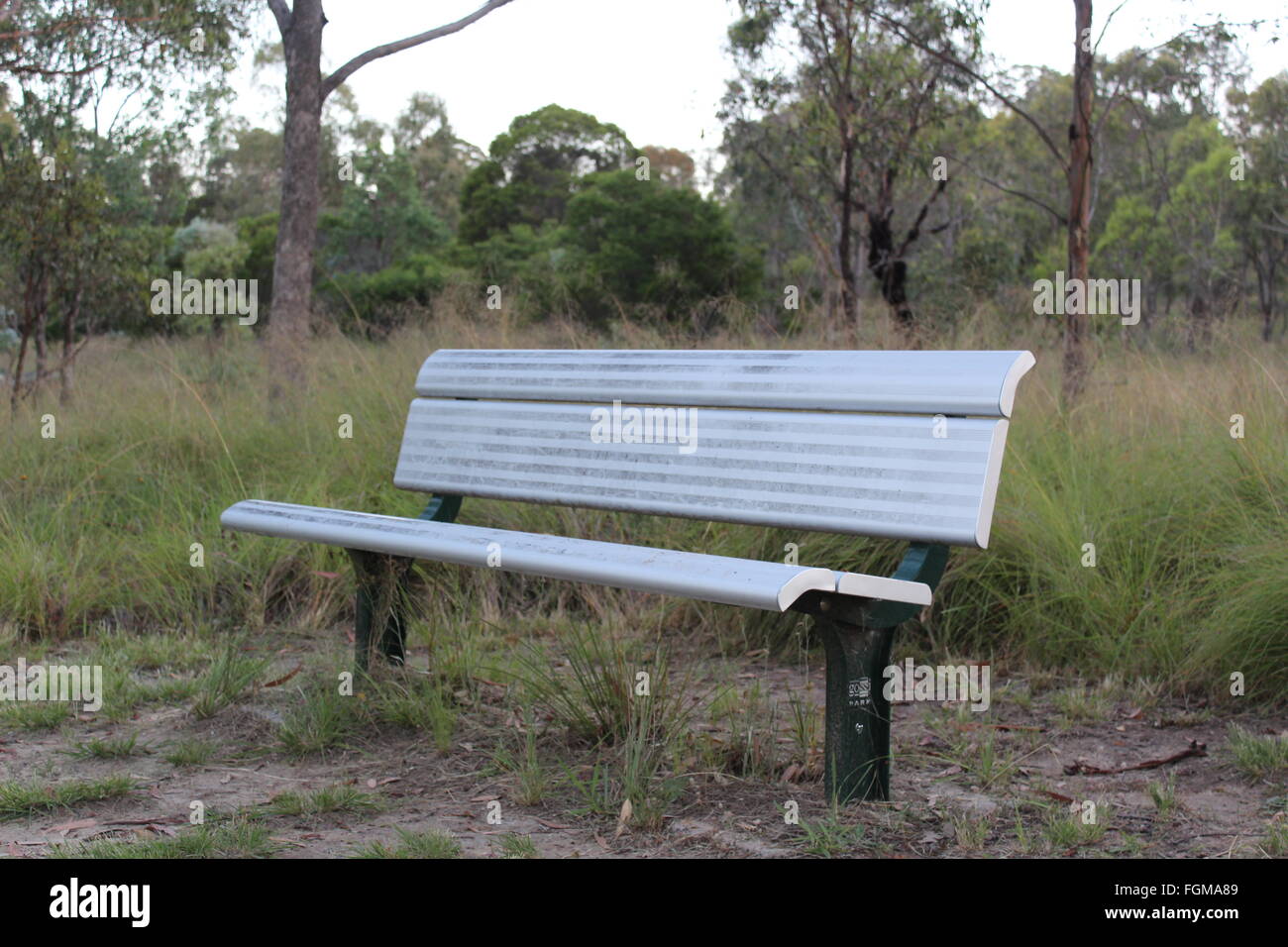 Sede vuota per due in campagna Foto Stock