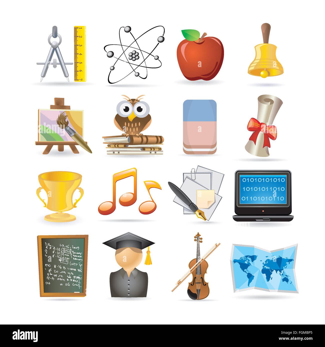 insieme di formazione Foto Stock