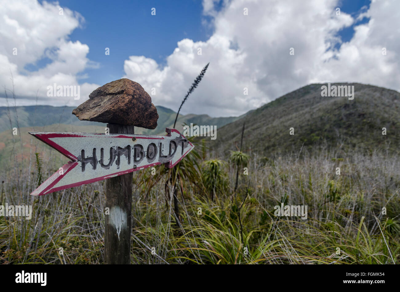 Mt humboldt firmano la Nuova Caledonia Foto Stock