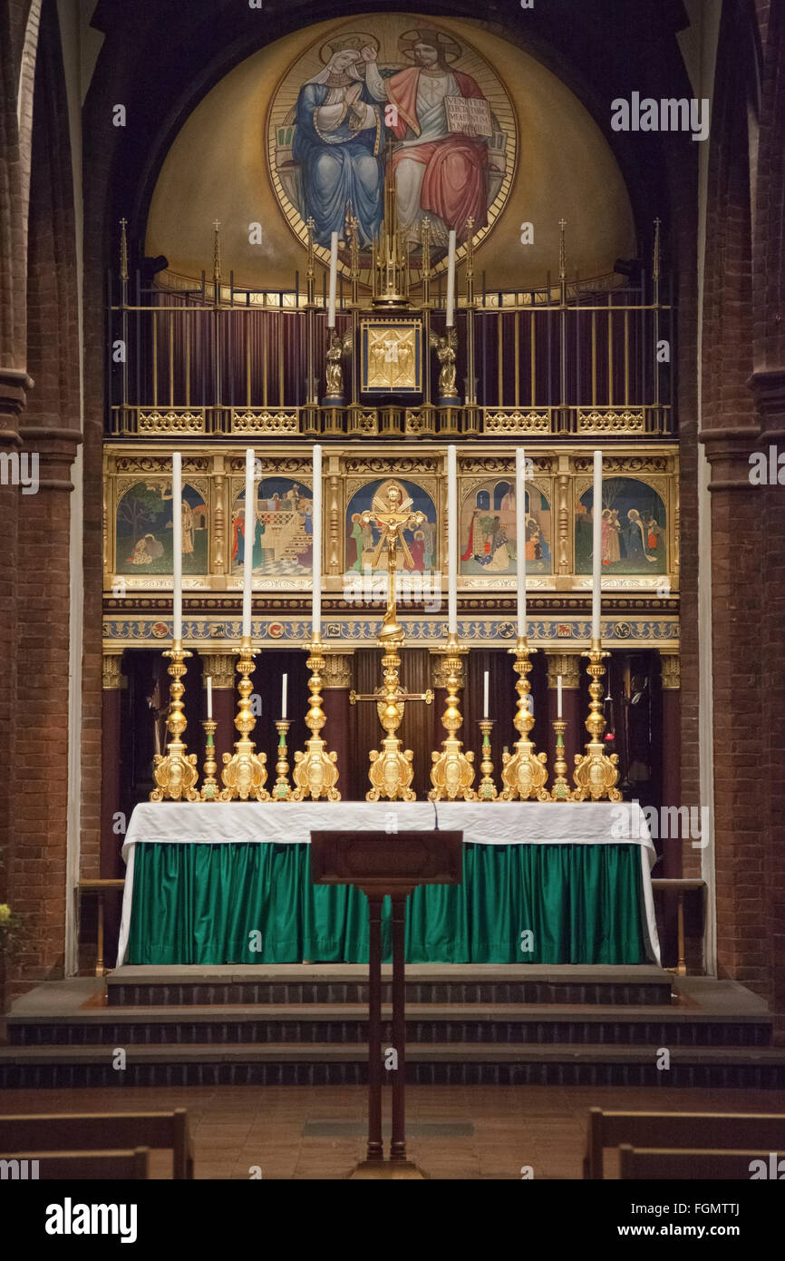 Altare a Nostra Signora di Walsingham Foto Stock