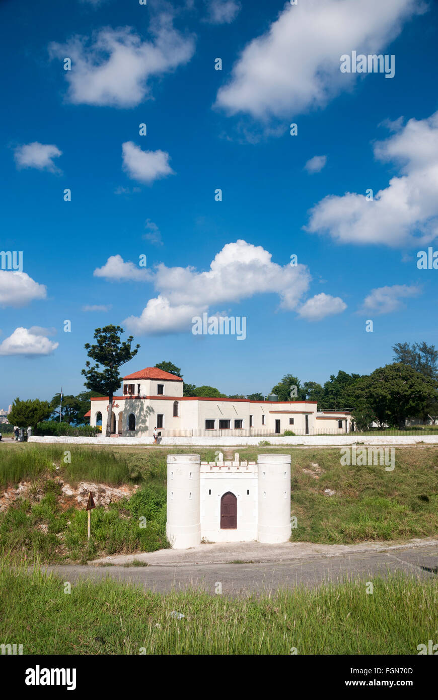 Casablanca havana cuba - la rivoluzione post house dove Ernesto Che Guevara vissuto mentre la consulenza sul futuro di Cuba. Foto Stock