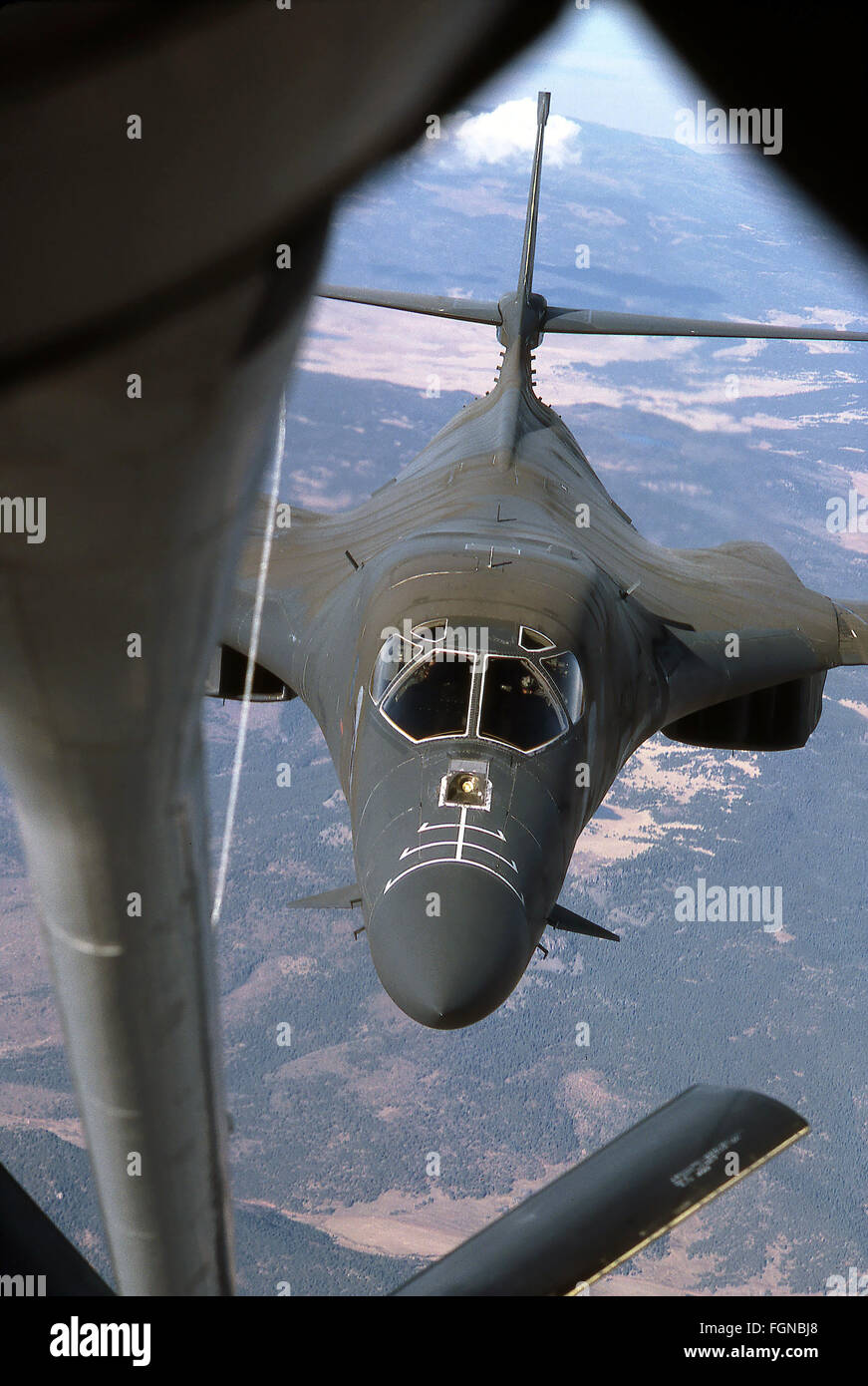 B1B bombardiere supersonico Foto Stock