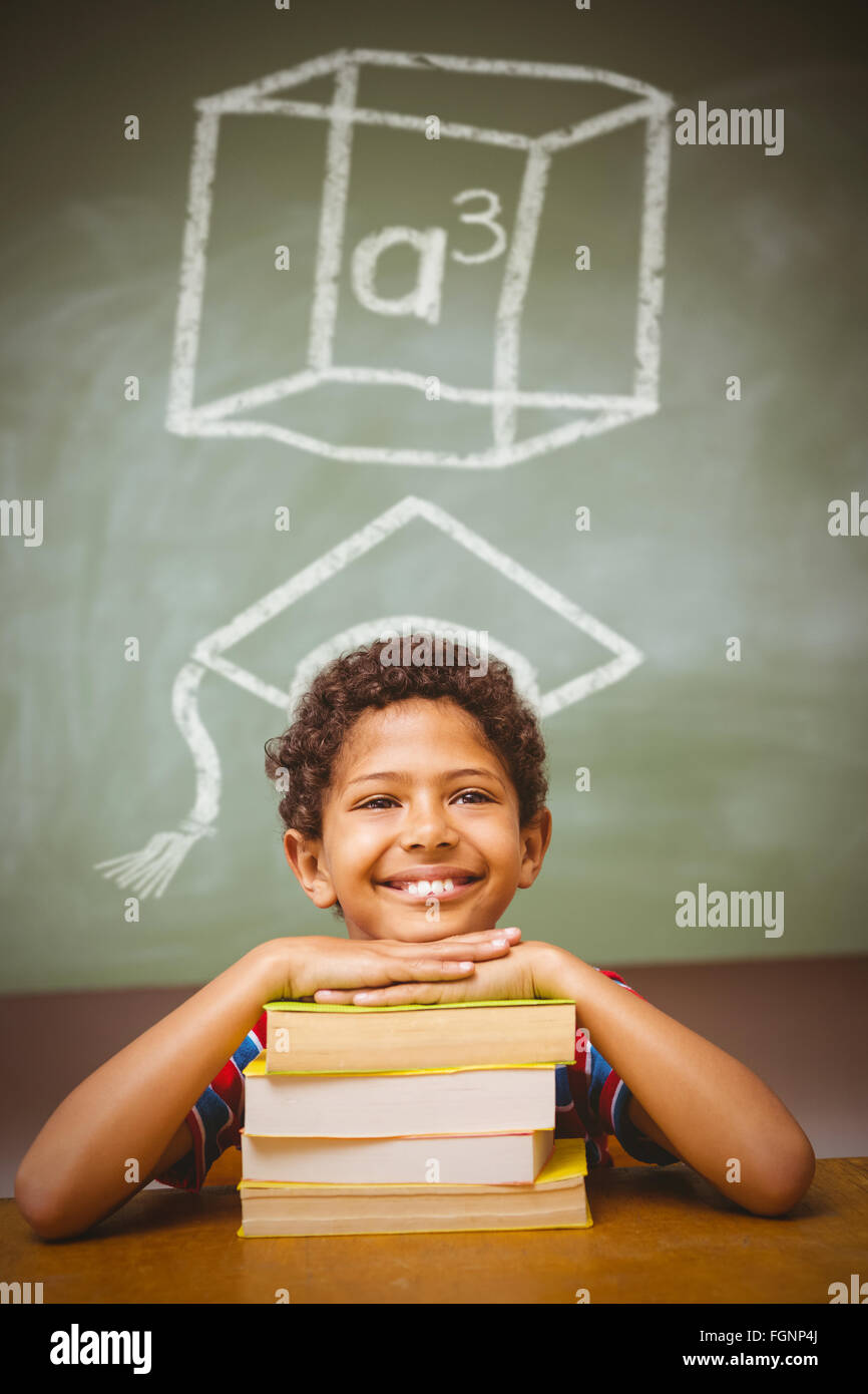 Immagine composita di un tagliato a cubetti Foto Stock