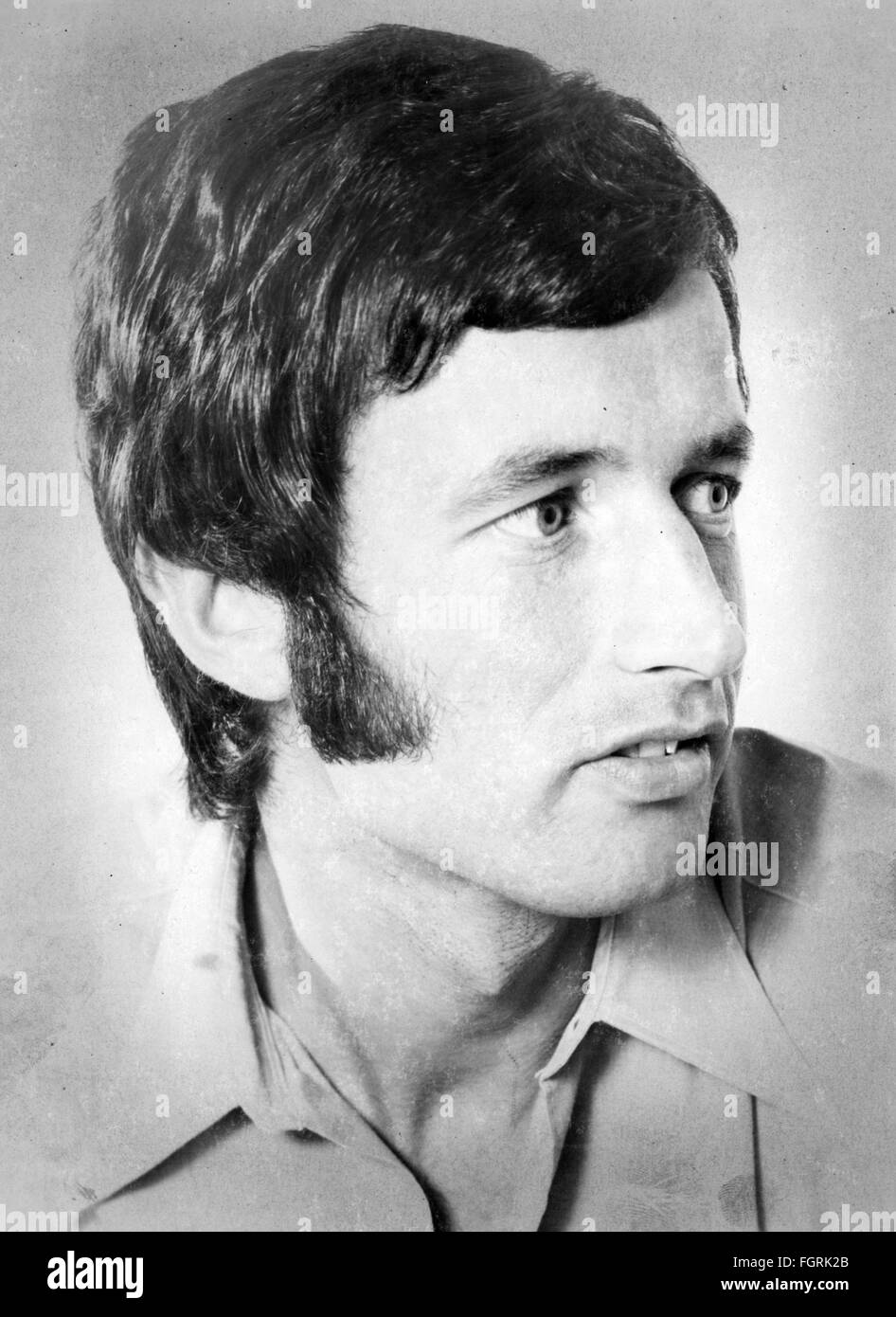 Moda, anni '70, acconciature, taglio di capelli uomo, 1970, diritti aggiuntivi-clearences-non disponibile Foto Stock