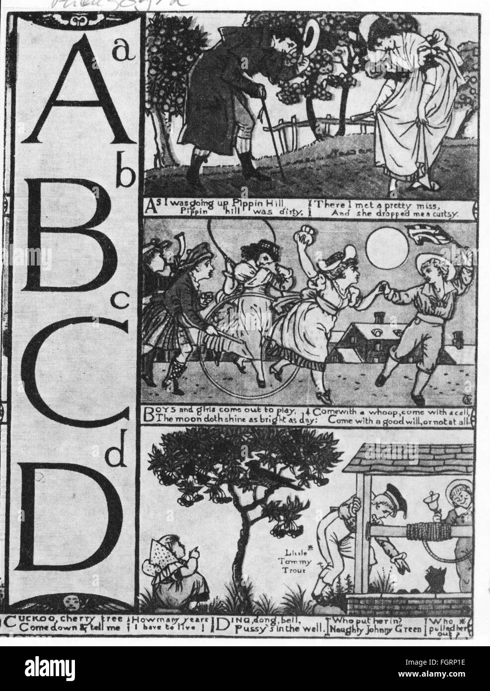 Pedagogia, ausili didattici, primer, Gran Bretagna, circa 1900, diritti aggiuntivi-clearences-non disponibile Foto Stock