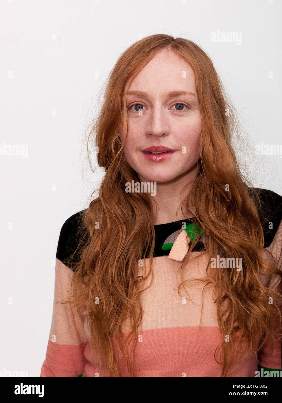 Televisione tedesca Bayerischer Rundfunk presenta BR-Filmbrunch 2016 a Literaturhaus dotate: Brigitte Hobmeier dove: Monaco di Baviera, Germania Quando: 15 Gen 2016 Foto Stock