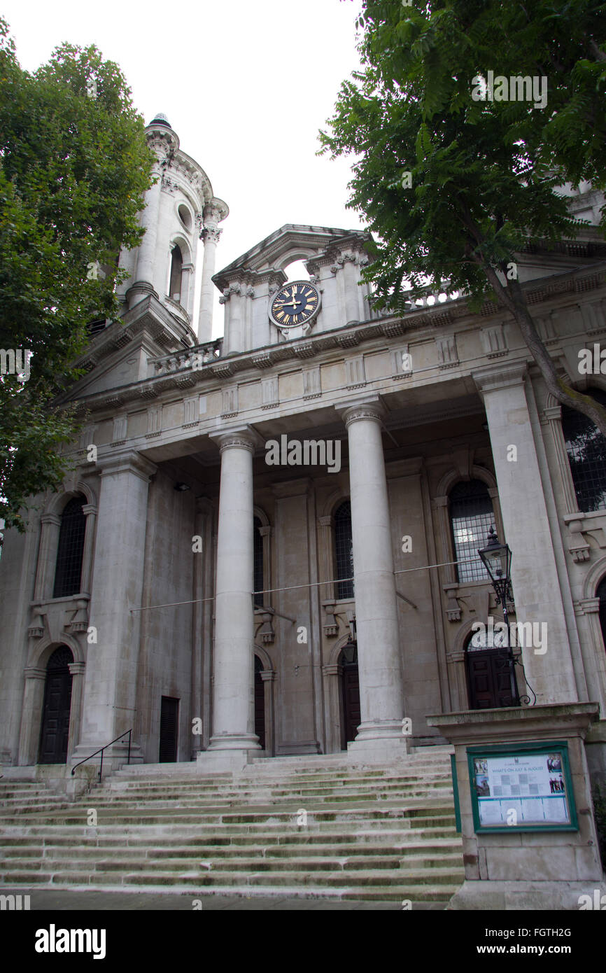 Chiesa di San Giovanni Evangelista in Smiths Square, Westminster, Londra, Inghilterra Foto Stock