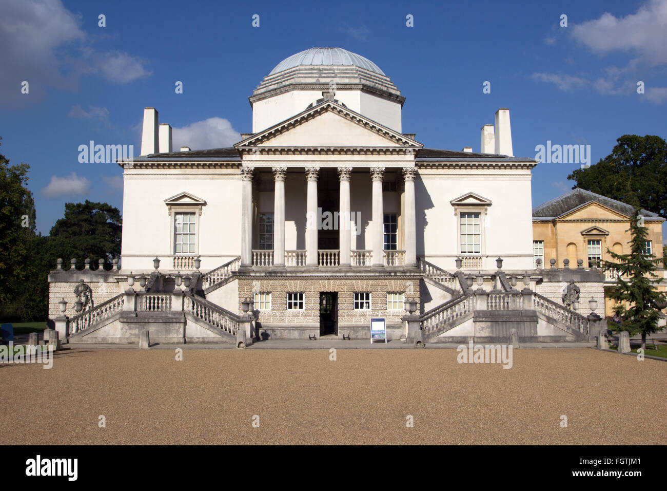 Chiswick House a ovest di Londra, Inghilterra Foto Stock