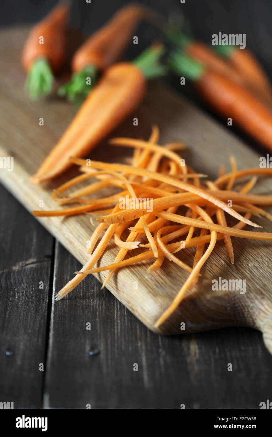 carote fresche Foto Stock