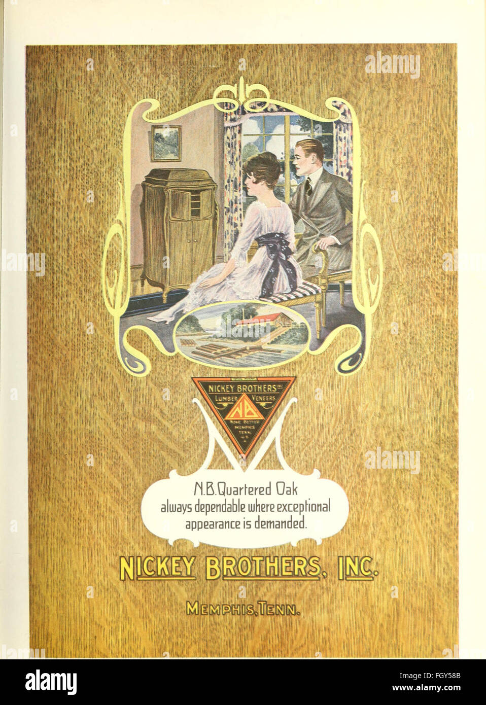 Un rapporto del 1922 sull'industria canadese dei prodotti in legno, che descrive dettagliatamente la produzione, le esportazioni e l'impatto sull'economia nazionale. Foto Stock