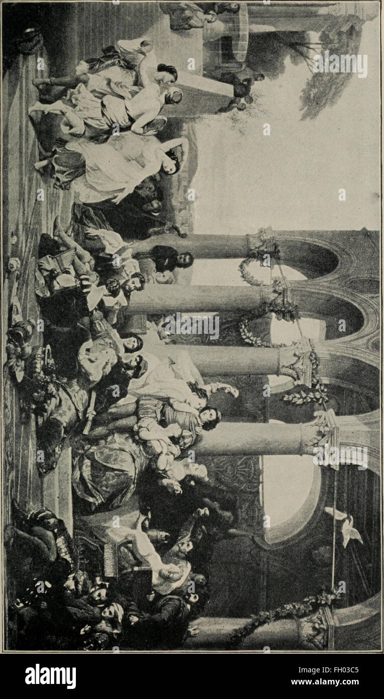 Libreria di migliori del mondo della letteratura, antico e moderno (1902) Foto Stock