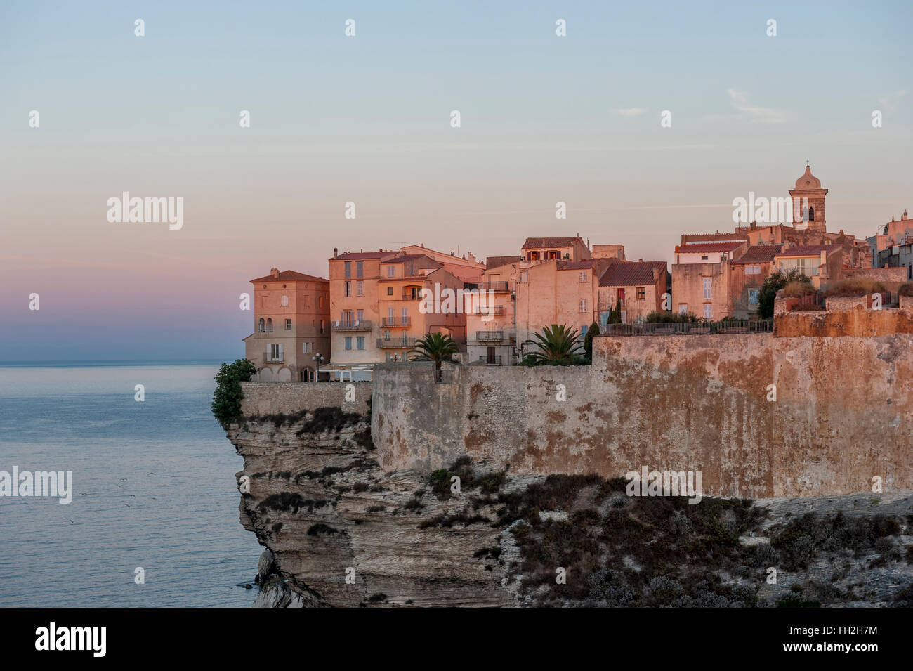 Bonifacio. La Corsica. Francia Foto Stock