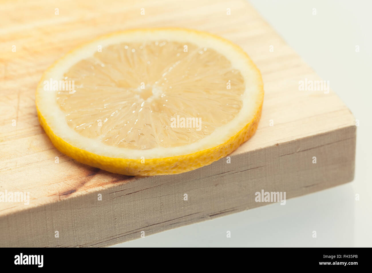 fetta di limone Foto Stock