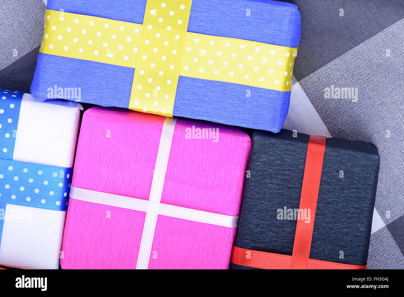 Holiday Gift Box collection Foto Stock