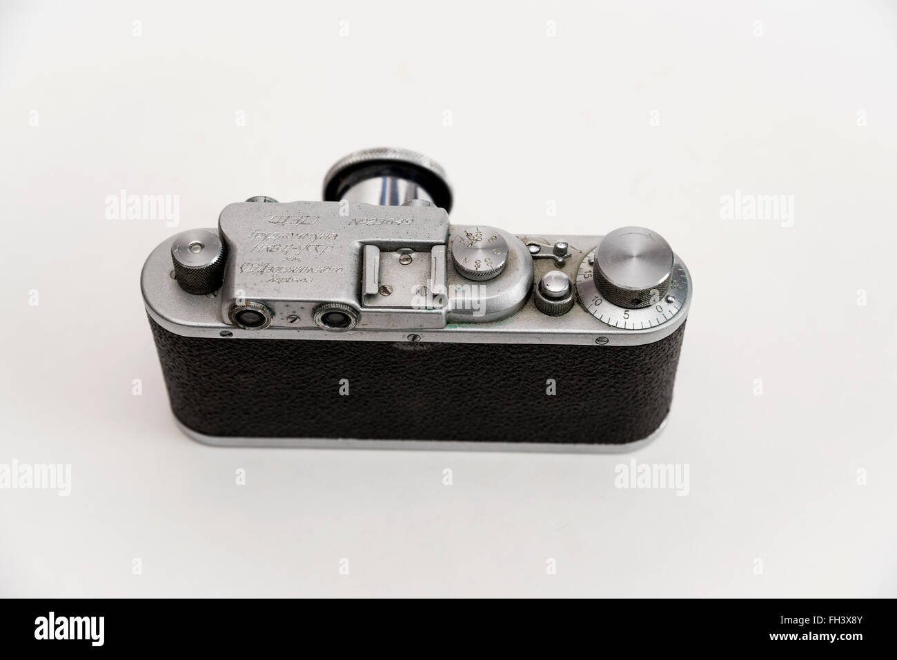 Vista posteriore di rara alimentati fotocamera realizzata nel lavoro minorile comune dell'Nkvd / / KGB negli anni trenta del XX secolo Foto Stock