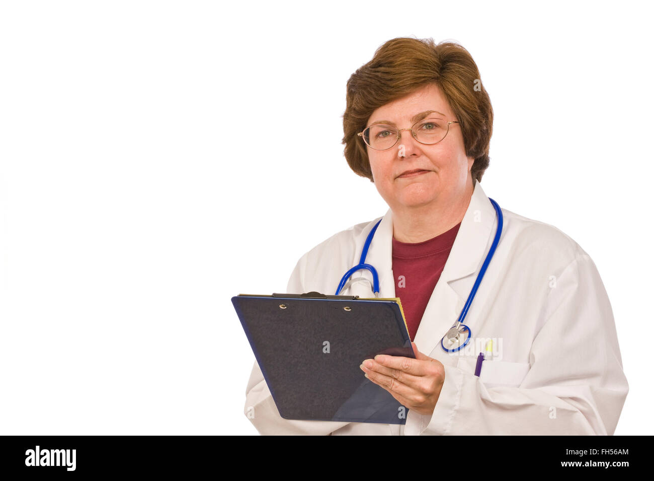 Medico amichevole Foto Stock