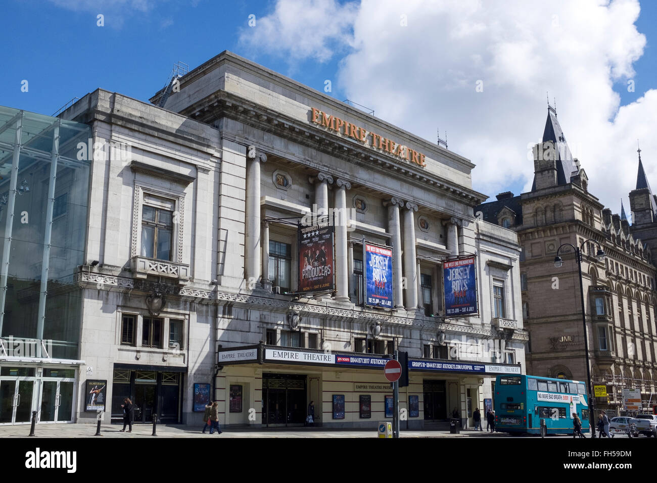 Il Teatro Impero su Lime Street in Liverpool City Centre Regno Unito Foto Stock