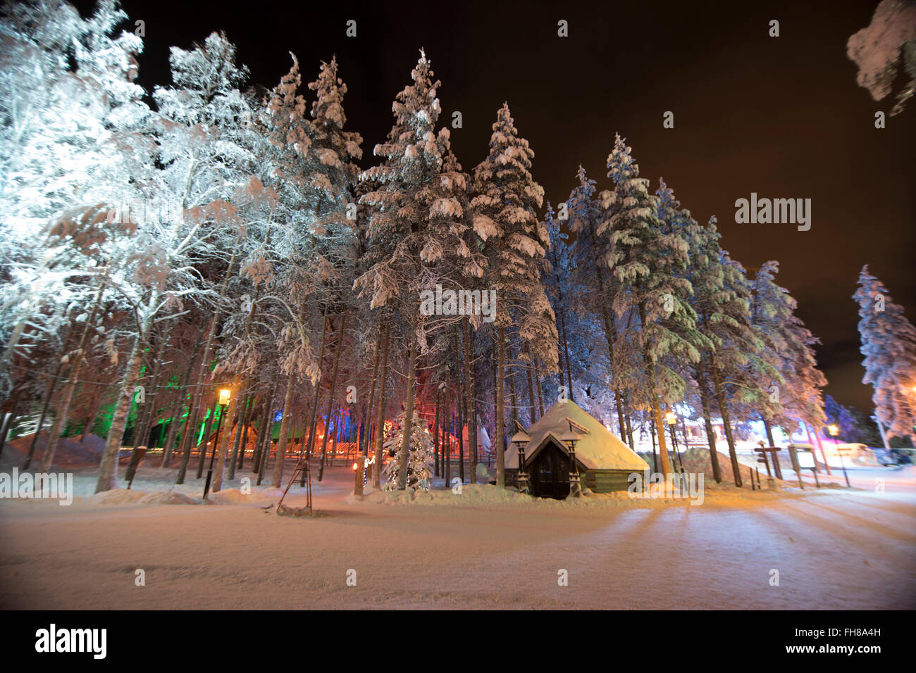 Storia Del Villaggio Di Babbo Natale In Lapponia Rovaniemi Finlandia
