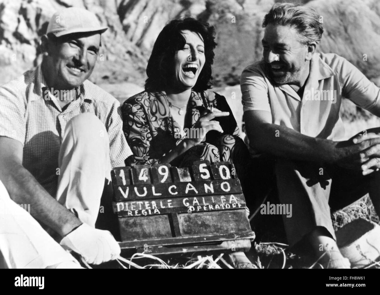Film, "Vulcano" (Vulcano), ITA 1950, direttore: William Dieterle, rendendo di: William Dieterle, Anna Magnani, Arturo Gallea, a terze parti Permissions-Neccessary Foto Stock